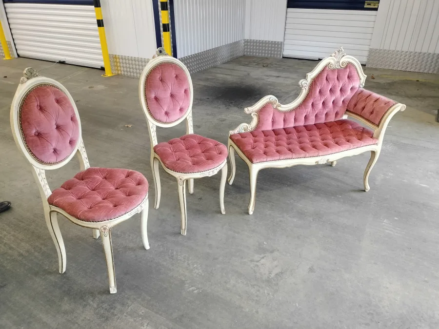 Louis XV zetel set Louis XV-stijl